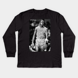 Michael Jordan - Vintage Kids Long Sleeve T-Shirt